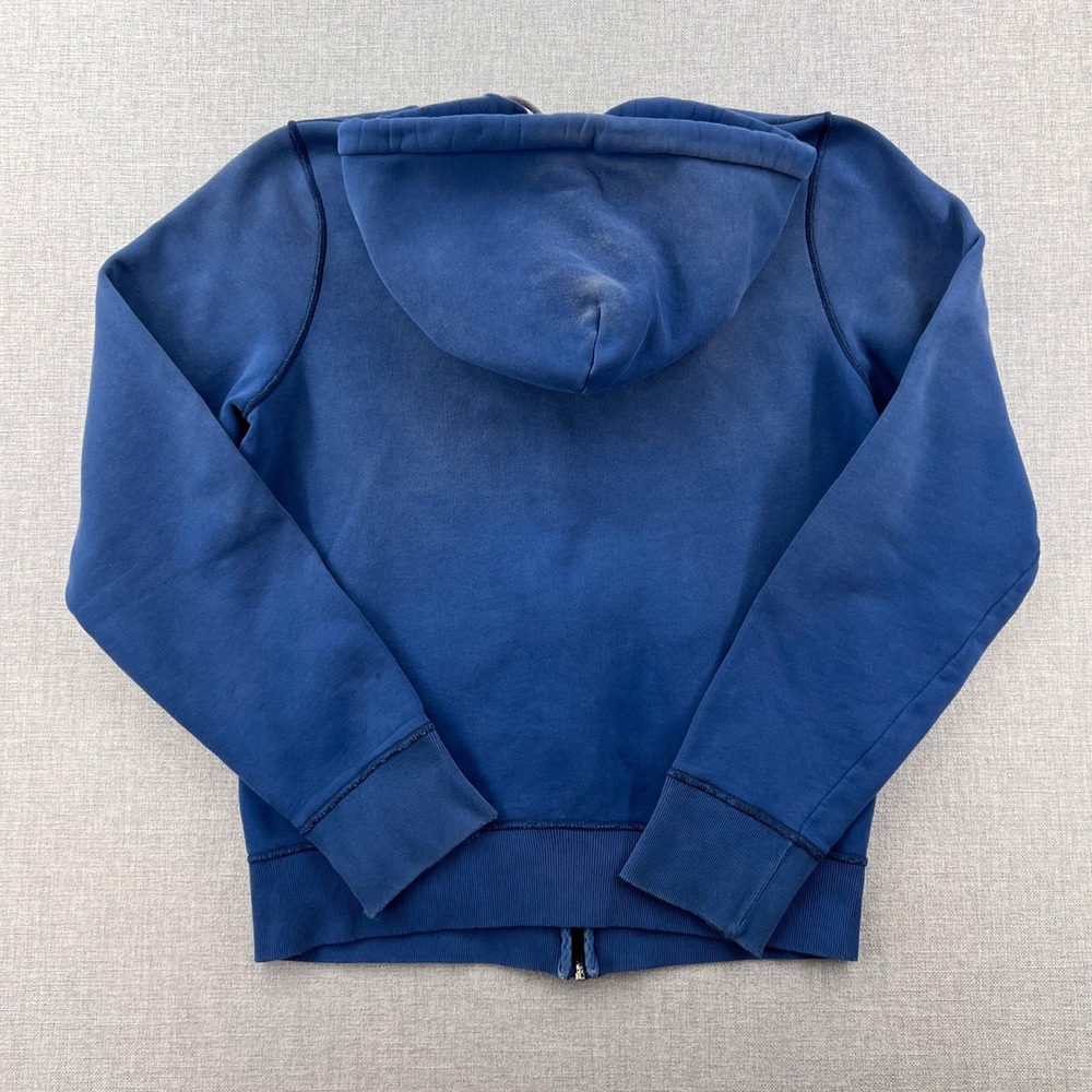 VTG Y2K Hollister So Cal Malibu Beach Full Zip Hoodie Women XL Blue Coastal Fade - Picture 2 of 11